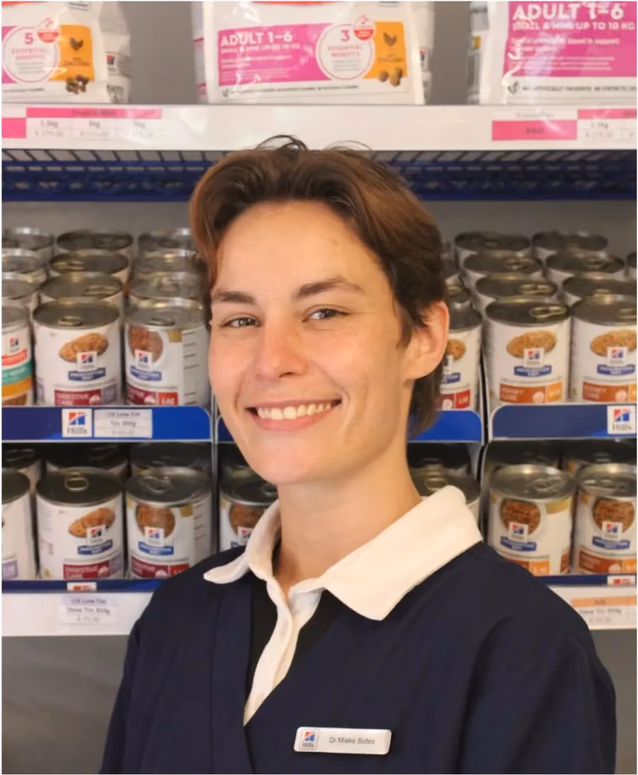 Dr Mieke Botes, veterinarian at Citivet Bothasig and Monte Vista